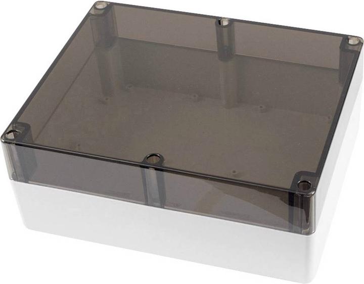 Actual product image Hammond Waterproof PCCase smoked cover (Housing)