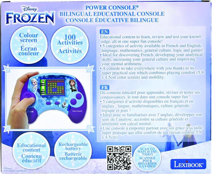 Produktbild Lexibook Frozen Educational handheld bilingual console with LCD screen (JCG100FZi1) (Englisch)