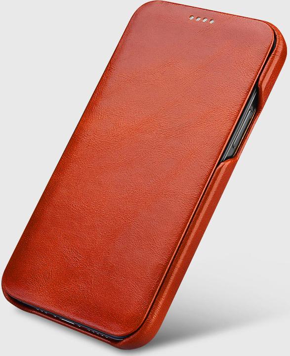 Produktbild iCarer Lederhülle mit Klappe (Apple iPhone 12 Pro Max)