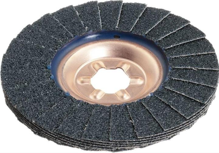 Actual product image Abrasive flap disc SLTT 125 grit 60 zircon corundum steel backing PU: 10 (60)