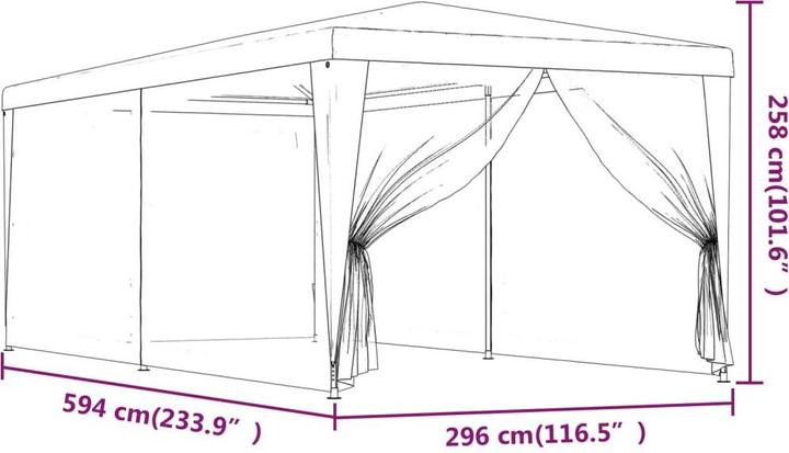 Image du produit VidaXL Desirae (300 cm, 600 cm)