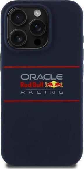 Produktbild Red Bull RBHMP15X24SIHSRV iPhone 15 Pro Max 6.7" hardcase navy Silicone Horizontal Logo MagSafe (Apple iPhone 15 Pro Max)