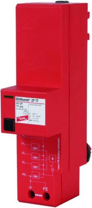 Actual product image Dehn SOEHNE Combination arrestor valve ZP TT 255