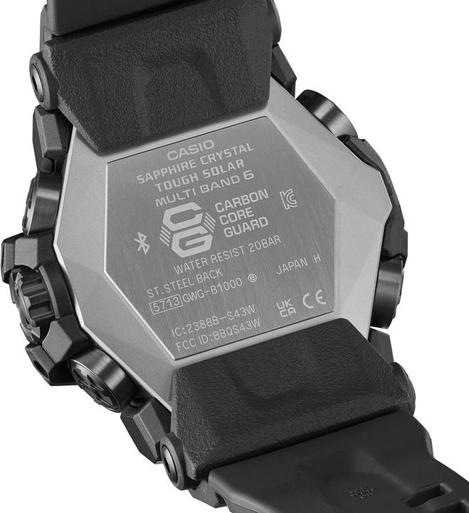 Actual product image G-Shock GWG-B1000EC-1AER (Radio-controlled clock, Chronograph, 52 mm)