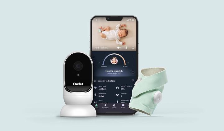 Produktbild Owlet Monitor Duo (Babyphone mit Kamera, 30 m)