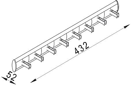 Immagine prodotto Servetto Portacintura SELF SYSTEM, lunghezza 432 mm