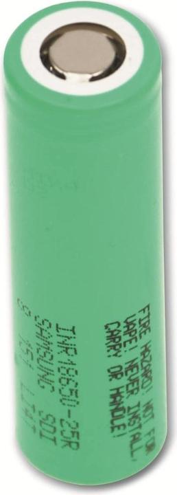 Produktbild Samsung LiIon-Akku INR18650-25R 3,6 V/2,5 Ah (18650, 2500 mAh)