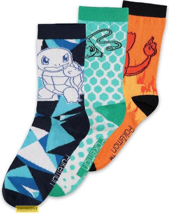 Immagine prodotto Difuzed Pokemon confezione 3 paia di scarpe da ginnastica taglia 39-42 (confezione da 3, 39 - 42)