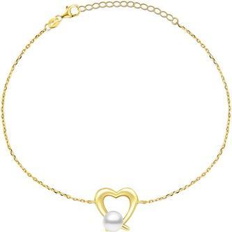 Immagine prodotto Brilio Argento - Elegante bracciale placcato oro con vera perla BRC28Y