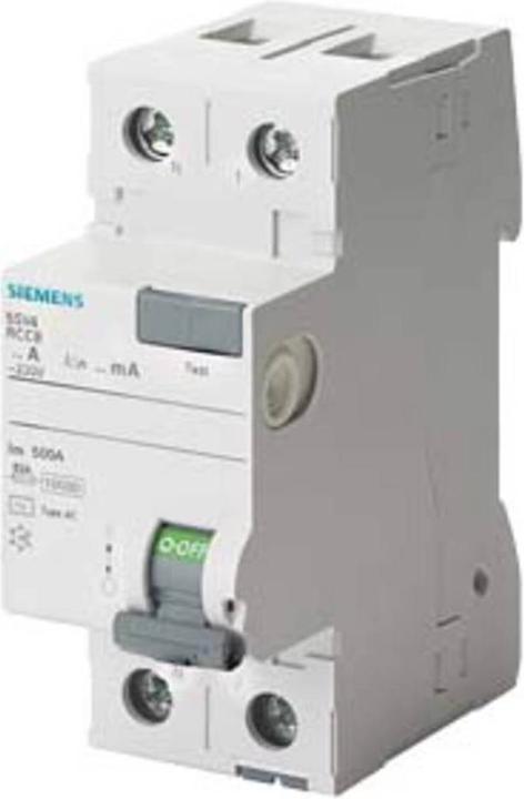 Produktbild Siemens FISchutzschalter Typ AC A 00 mA Un AC
