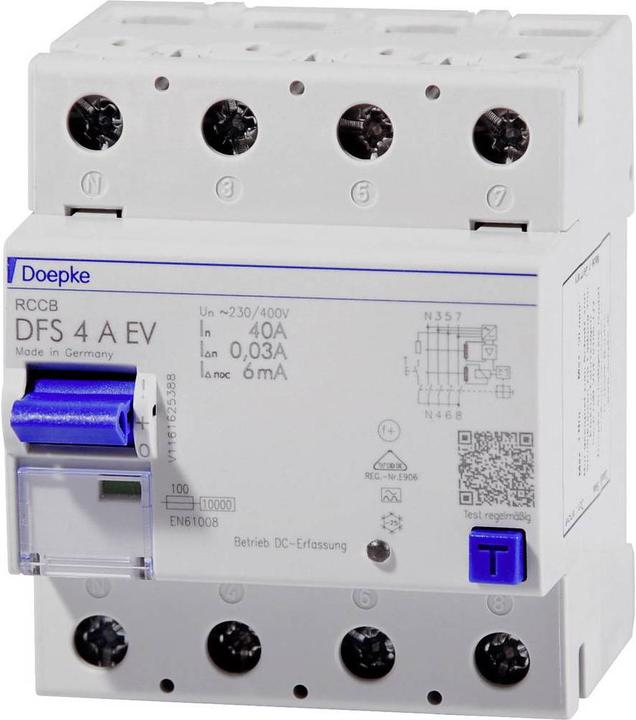 Image du produit Doepke RCCB DFS4 0404/003EV 03A