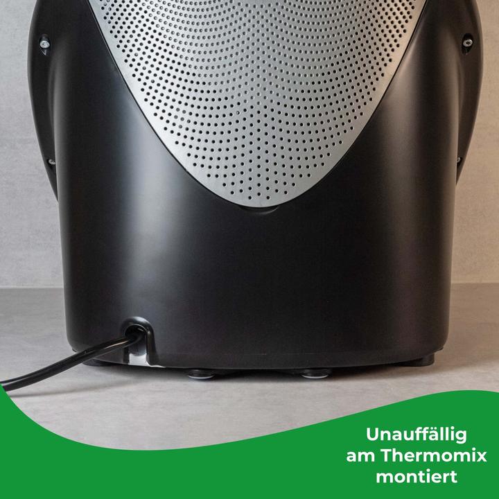 Wundermix WunderSlider® X | Die neue Gleitbrett-Alternative für Thermomix TM6, TM5, schwarz