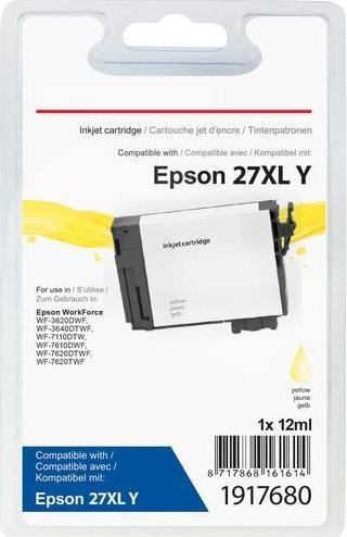 Immagine prodotto Office Depot Cartuccia d'inchiostro II compatibile Epson 27XL T271440 Giallo