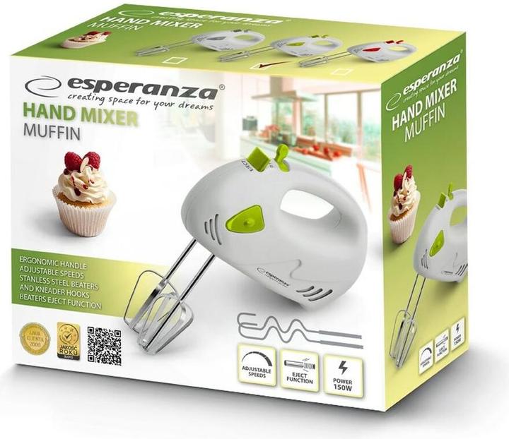 Image du produit Esperanza EKM007G Mixeur à main (150 W)