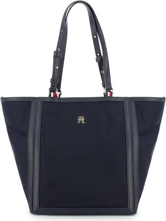 Actual product image Tommy Hilfiger Essential S Tote shopping bag - navy blue