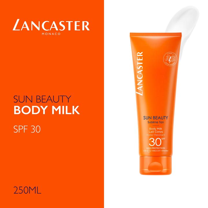 Image du produit Lancaster Lait Corps de Beauté Solaire SPF30 (Lait solaire, SPF 30, 250 ml, 279 g)