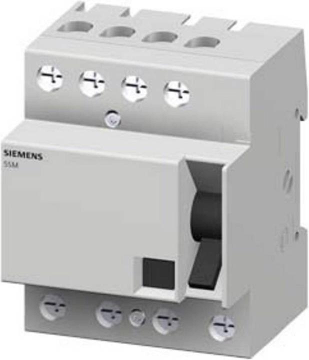 Actual product image Siemens FI circuit breaker type B selective A 500 mA Un AC