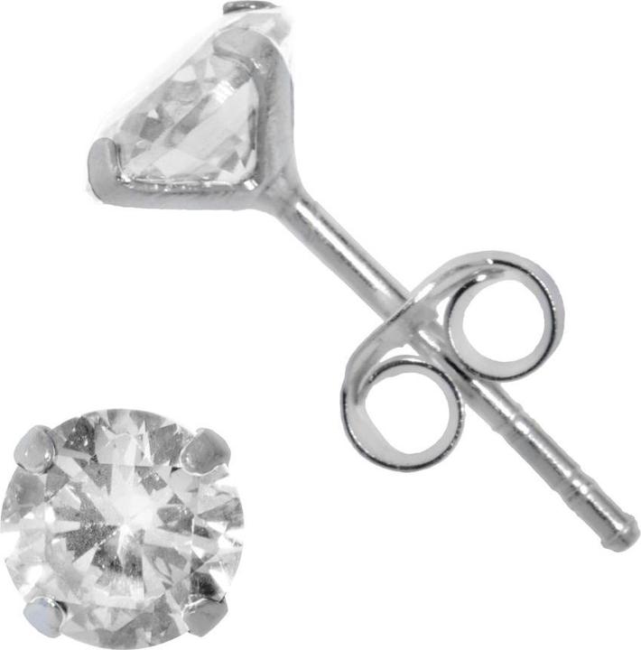 Bijouteria Ohrstecker (Silber 925, Zirkonia)