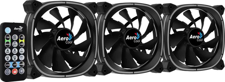 Produktbild AeroCool Astro 12 Pro 3 Pack Case Fans (120 mm, 3 x)