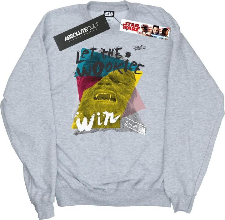 Star Wars Let The Wookiee Win Sweatshirt (L)