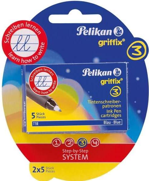 Actual product image Pelikan Ink cartridge Griffix royal blue, 2 x 5 pcs. (Inkwell, Royal blue)