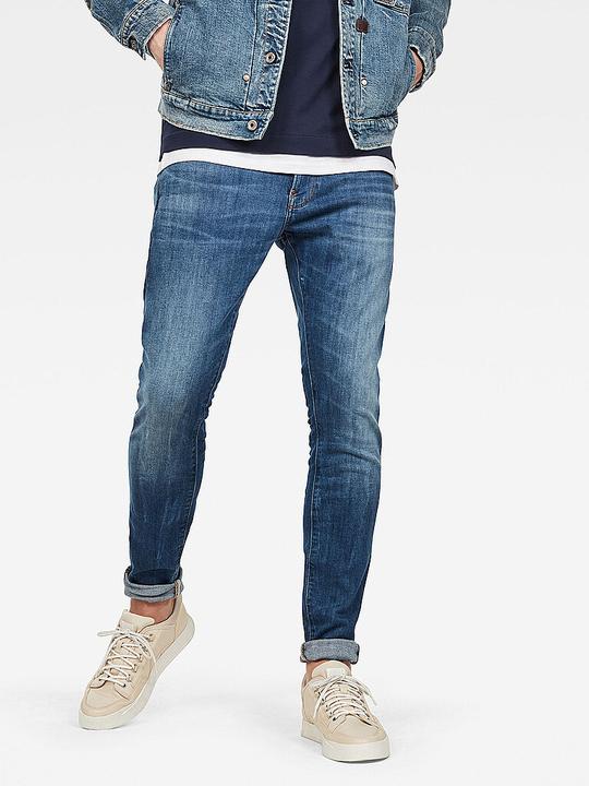 Produktbild G-Star Revend Skinny Jeans medium indigo aged (W31/L34)