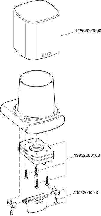 Actual product image Keuco Elegance inverted glass