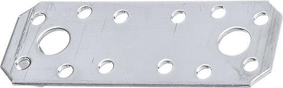 Image du produit Alberts Connecteur plat 100 x 35 mm, acier inoxydable, 1 pc (Connecteurs plats, 1 pcs)