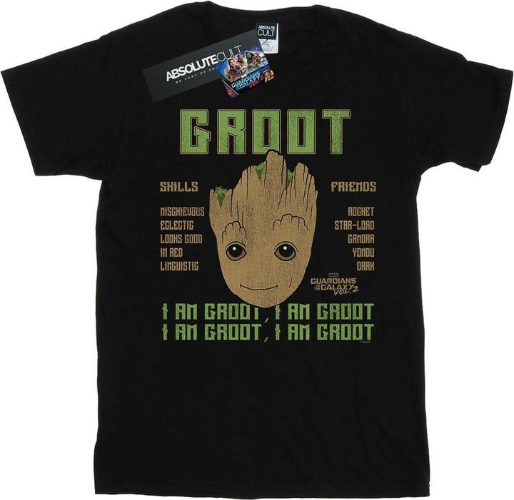Guardians Of The Galaxy Vol. 2 Groot Skills TShirt (XXL)