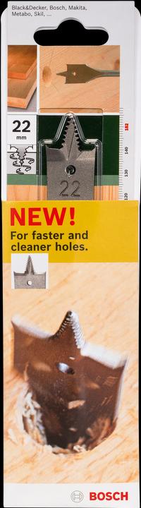 Actual product image Bosch Zubehör Flachfräsbohrer Self Cut (22 mm)
