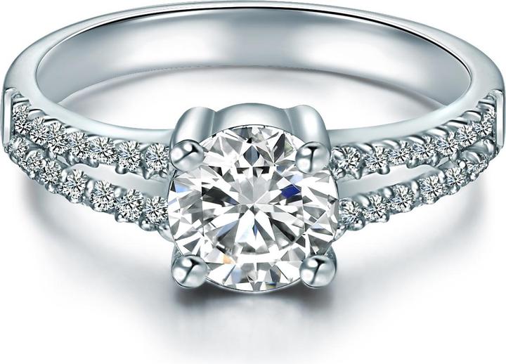 Produktbild Trilani Damen Sterling Silber Zirkonia silber - 4204 (51, 925 Silber)