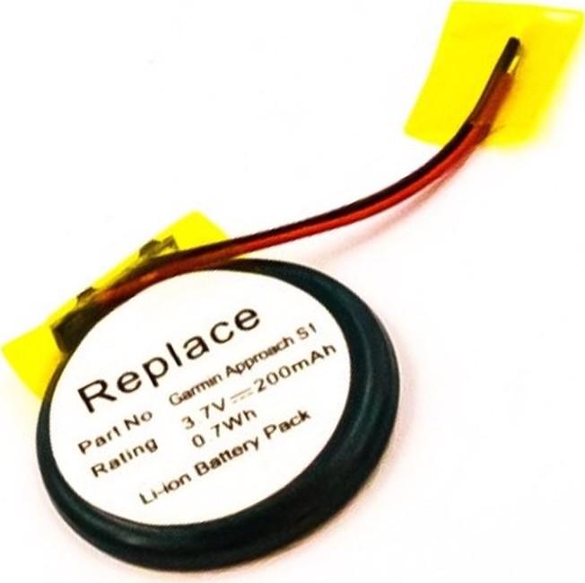 Actual product image Garmin Approach S1 GPS Golf Watch Li-ion Battery 361-00047-00 Approach S3