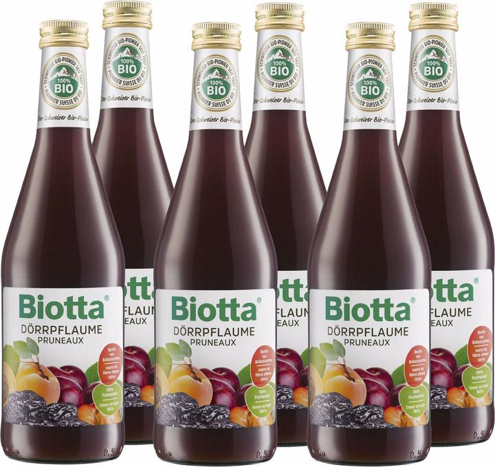 Image du produit Biotta Jus de pruneau biologique 0,5 l (6 x 50 cl)
