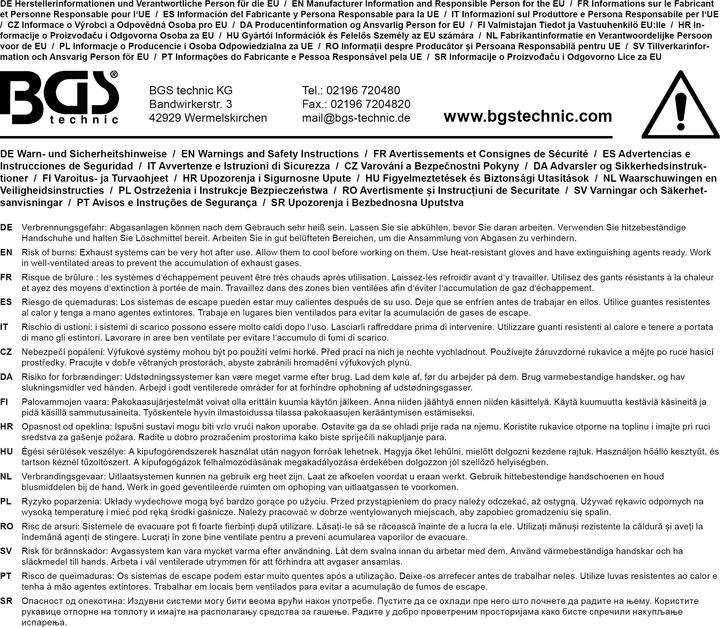 Produktbild BGS Auspuff-Federspanner für VAG (1142)