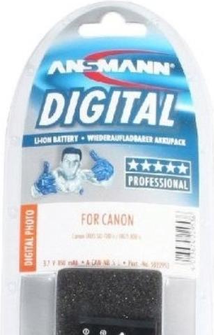 Actual product image Ansmann Canon LP-E5 Battery (Camera battery)