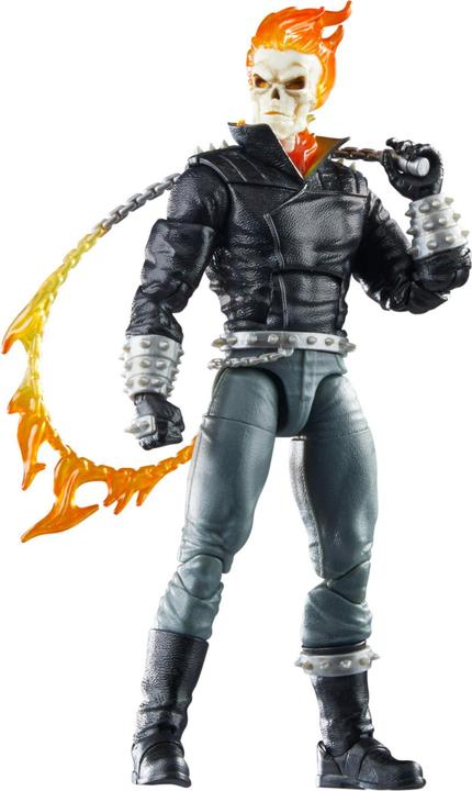 Produktbild Hasbro Marvel 85th Anniversary Marvel Legends Actionfigur mit Fahrzeug Ghost Rider 15 cm