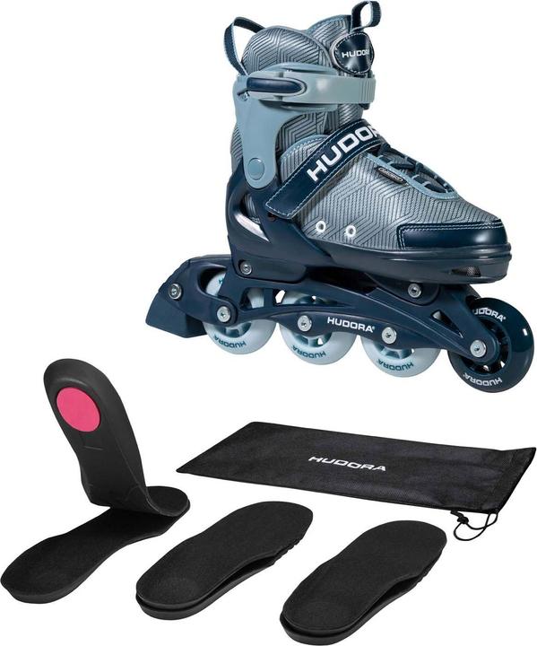 Actual product image Hudora HDO skates Leon 2.0, size 37-40 ocean 28249 (40)