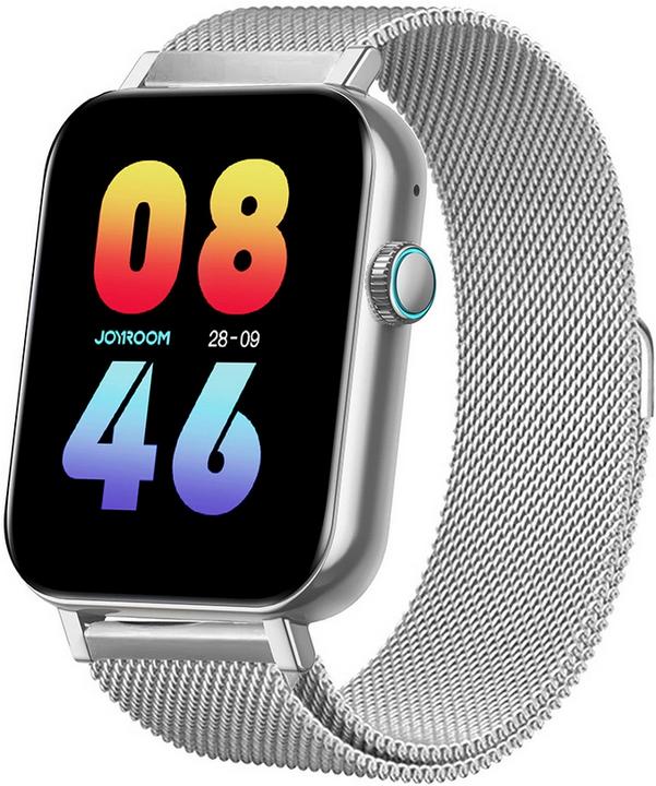 Joyroom Montre intelligente JR-FT5 IP68 avec fonction de réponse aux appels - argent