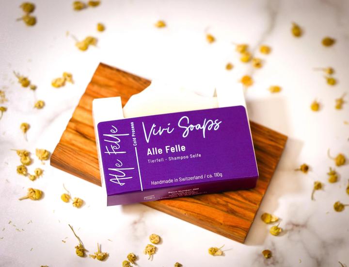 Actual product image Vivi Soaps Alle Felle - Tierfellseife (Hard soap)