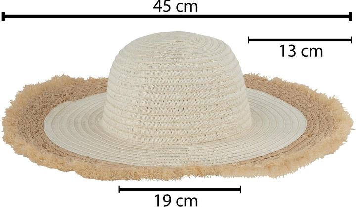 Actual product image Normani Strohhut Manado (55, 56, 57)