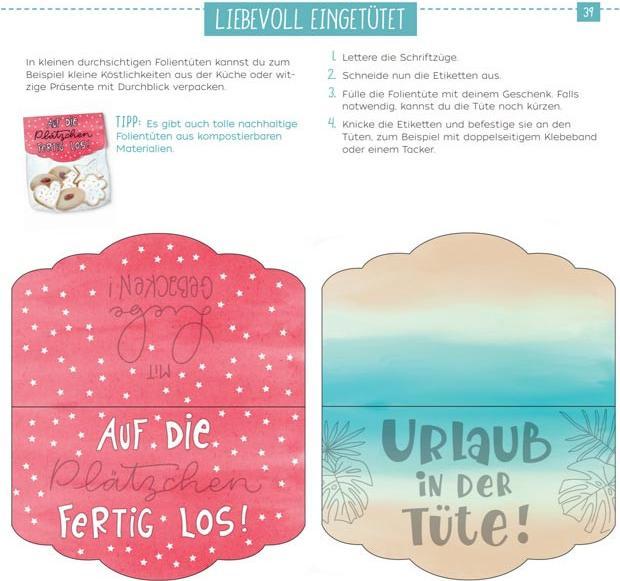 Produktbild Handlettering. Der Cut & Go-Block (Deutsch, Kirsten Albers, 2021)