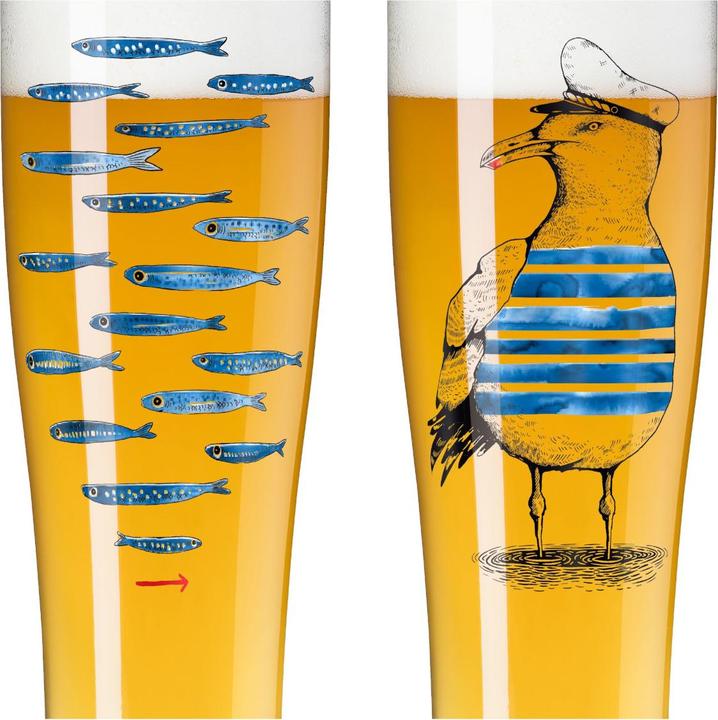 Produktbild Ritzenhoff 2-er-Set Weizenbierglas Brauchzeit (0.65 l, 2 x)