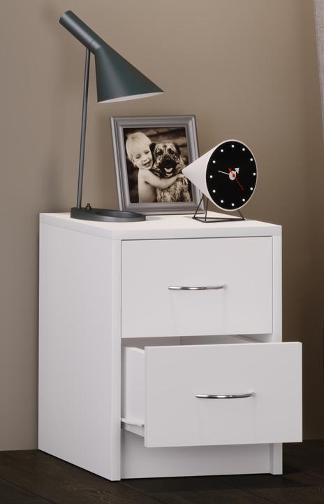 Produktbild VCM Holz Nachtschrank Boxal Mini mit Schublade (30 x 35 x 40 cm)