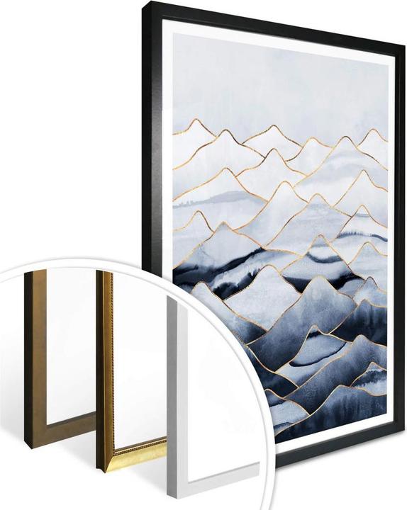 Actual product image Trenddeko The mountains (40 x 50 cm)