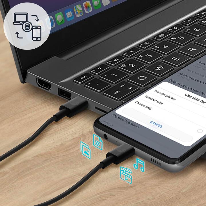 Produktbild Forever USB-C – USB-C (1 m, USB 3.0, 60 W)