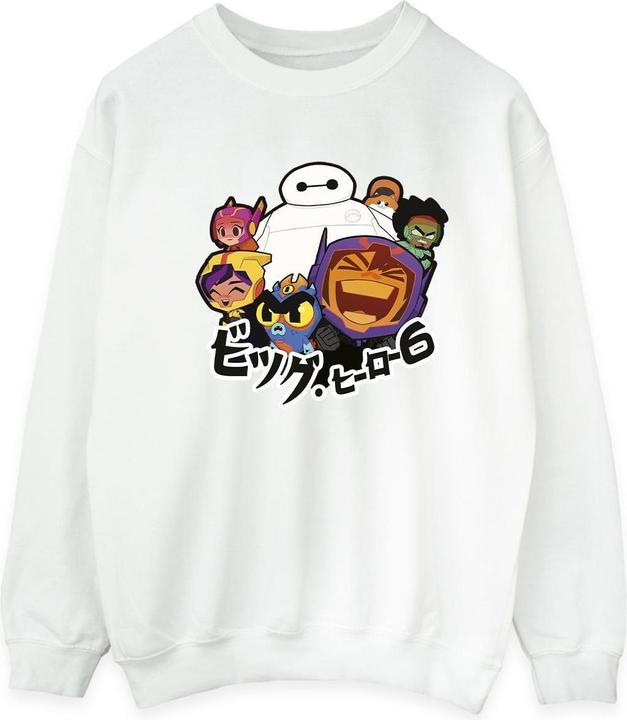 Produktbild Disney Big Hero 6 Baymax Group Manga Sweatshirt (S)
