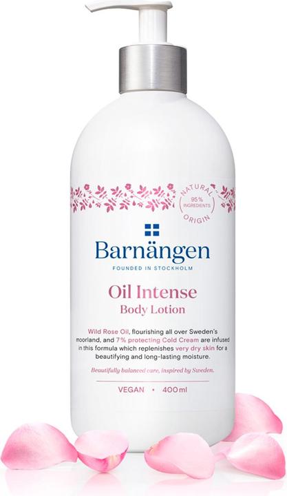 Image du produit Barnängen Lait corporel intensif en huile pour le corps (Crème pour le corps, 400 ml)