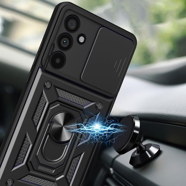 Actual product image Tech-Protect CamShield Pro Case for Samsung Galaxy A56 5G - Black (Samsung Galaxy A56)