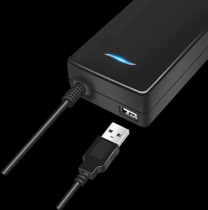 Produktbild LogiLink USB-C-Tischladeadapter für 2 Geräte, 1x USB-C PD & USB-A, 112 W (112 W)