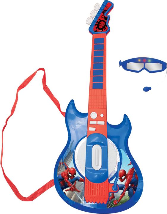Actual product image Lexibook Spider-Man - Electronic Lighting Guitar (K260SP)
